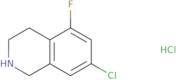 7-Chloro-5-fluoro-1,2,3,4-tetrahydroisoquinoline hydrochloride