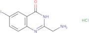 2-(Aminomethyl)-6-iodoquinazolin-4(3H)-one hydrochloride