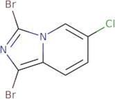 1,3-Dibromo-6-chloroimidazo[1,5-a]pyridine