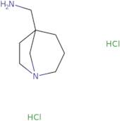 {1-Azabicyclo[3.2.1]octan-5-yl}methanamine dihydrochloride