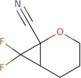 7,7-Difluoro-2-oxabicyclo[4.1.0]heptane-1-carbonitrile