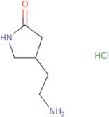 4-(2-Aminoethyl)pyrrolidin-2-one hydrochloride