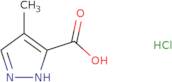 4-Methyl-1H-pyrazole-3-carboxylic acid hydrochloride