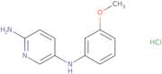 N5-(3-Methoxyphenyl)pyridine-2,5-diamine hydrochloride