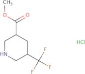 Methyl 5-(trifluoromethyl)piperidine-3-carboxylate hydrochloride