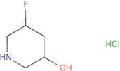 rac-(3R,5R)-5-Fluoropiperidin-3-ol hydrochloride
