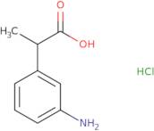 2-(3-Aminophenyl)propanoic acid hydrochloride