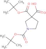 1,3-Bis[(tert-butoxy)carbonyl]pyrrolidine-3-carboxylic acid