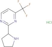 2-(Pyrrolidin-2-yl)-4-(trifluoromethyl)pyrimidine hydrochloride