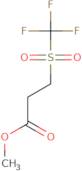 Methyl 3-trifluoromethanesulfonylpropanoate