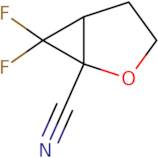 6,6-Difluoro-2-oxabicyclo[3.1.0]hexane-1-carbonitrile