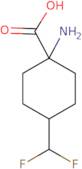 1-Amino-4-(difluoromethyl)cyclohexane-1-carboxylic acid