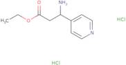 Ethyl 3-amino-3-(pyridin-4-yl)propanoate dihydrochloride