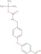 tert-Butyl N-[[4-(4-formylphenoxy)phenyl]methyl]carbamate