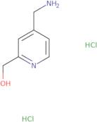 [4-(Aminomethyl)pyridin-2-yl]methanol dihydrochloride