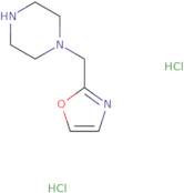 1-[(1,3-Oxazol-2-yl)methyl]piperazine dihydrochloride