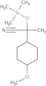 2-(4-Methoxycyclohexyl)-2-[(trimethylsilyl)oxy]propanenitrile