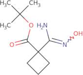 tert-Butyl 1-(N'-hydroxycarbamimidoyl)cyclobutane-1-carboxylate