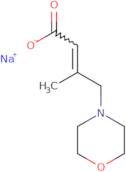 Sodium 3-methyl-4-(morpholin-4-yl)but-2-enoate