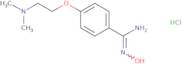 4-[2-(Dimethylamino)ethoxy]-N'-hydroxybenzene-1-carboximidamide hydrochloride