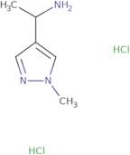 (1S)-1-(1-Methyl-1H-pyrazol-4-yl)ethan-1-amine dihydrochloride