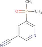 5-(Dimethylphosphoryl)pyridine-3-carbonitrile