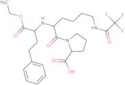 N2-1[(1S)-Ethoxycarbonyl-3-phenylpropyl]-N6-trifluoroacetyl-L-lysyl-L-proline