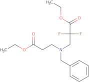 N-(3-Ethoxy-2,2-difluoro-3-oxopropyl)-N-(phenylmethyl)-β-alanine ethyl ester