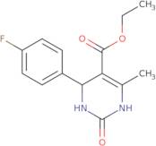 Ethyl 4-(4-fluorophenyl)-6-methyl-2-oxo-1,2,3,4-tetrahydro-5-pyrimidinecarboxylate