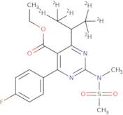 Ethyl 4-(4-Fluorophenyl)-6-isopropyl-2-(N-methylmethylsulfonamido) pyrimidine-5-carboxylate-d6