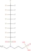 3-(Ethyl-(1,1,2,2,3,3,4,4,5,5,6,6,7,7,8,8,8-Heptadecafluorooctylsulfonyl)Amino)Propylphosphonic Ac…