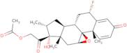 9β,11β-Epoxy-6α-Fluoro-17,21-Dihydroxy-16α-Methylpregna-1,4-Diene-3,20-Dione 21-Acetate