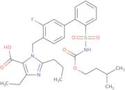 5-Ethyl-3-[[2-Fluoro-4-[2-(3-Methylbutoxycarbonylsulfamoyl)Phenyl]Phenyl]Methyl]-2-Propylimidazole-4-Carboxylic Acid
