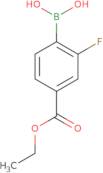 (4-ethoxycarbonyl-2-fluorophenyl)boronic Acid