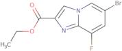 Ethyl 6-bromo-8-fluoroimidazo[1,2-a]pyridine-2-carboxylate