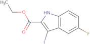 Ethyl 5-fluoro-3-iodo-1h-indole-2-carboxylate