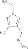 N-[(1-Ethyl-3-methyl-1H-pyrazol-4-yl)methyl]-N-methylamine