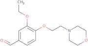 3-Ethoxy-4-(2-morpholin-4-ylethoxy)benzaldehyde