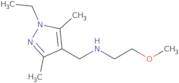 N-[(1-Ethyl-3,5-dimethyl-1H-pyrazol-4-yl)methyl]-N-(2-methoxyethyl)amine