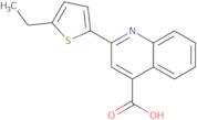 2-(5-Ethylthien-2-yl)quinoline-4-carboxylic acid