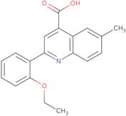 2-(2-Ethoxyphenyl)-6-methylquinoline-4-carboxylic acid