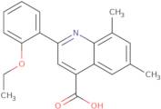 2-(2-Ethoxyphenyl)-6,8-dimethylquinoline-4-carboxylic acid