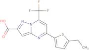 5-(5-Ethylthien-2-yl)-7-(trifluoromethyl)pyrazolo[1,5-a]pyrimidine-2-carboxylic acid