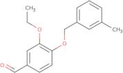 3-Ethoxy-4-[(3-methylbenzyl)oxy]benzaldehyde