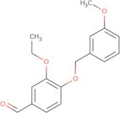 3-Ethoxy-4-[(3-methoxybenzyl)oxy]benzaldehyde