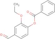2-Ethoxy-4-formylphenyl benzoate