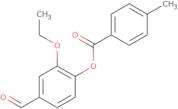 2-Ethoxy-4-formylphenyl 4-methylbenzoate