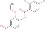 2-Ethoxy-4-formylphenyl 2,4-dichlorobenzoate