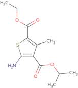 2-Ethyl 4-isopropyl 5-amino-3-methylthiophene-2,4-dicarboxylate