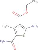Ethyl 2-amino-5-(aminocarbonyl)-4-methylthiophene-3-carboxylate